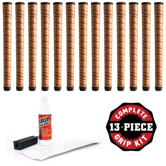 Special price Winn Dri-Tac Wrap – 13 piece Golf Grip Kit (with tape, solvent, vise clamp)